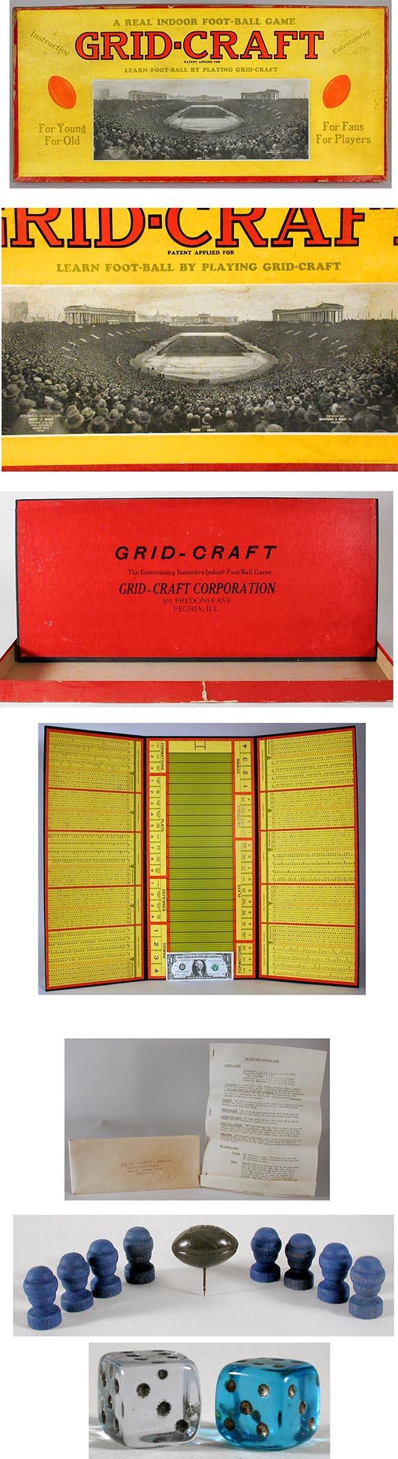 1926 Army vs. Navy, Grid-Craft Foot-Ball Game in Original Box